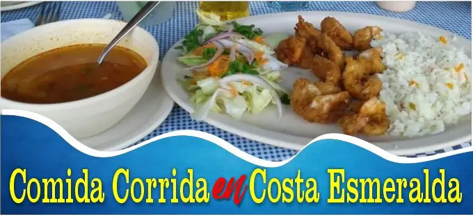 Directorio de Costa Esmeralda, Comida Corrida , Buscador de alimentos