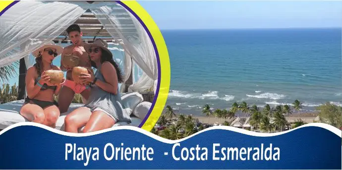 Extensa Playa de Oriente en Costa Esmeralda