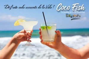 Coco Fish la bebida de Costa Esmeralda